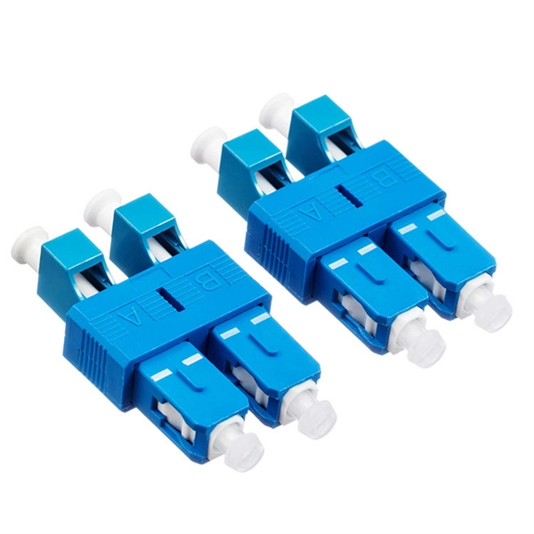 How to tell the front from the back of a fiber optic patch cord